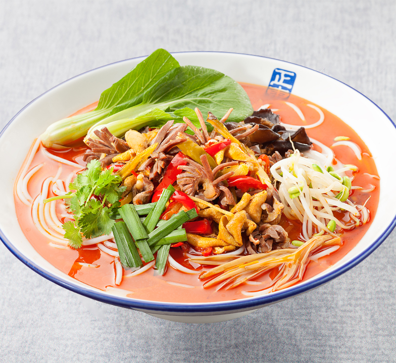 泡椒鸡杂米粉